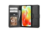 Handys - Cover & Cases - Tech-Protect Wallet Case for Xiaomi Redmi 12C - Black - 9490713933756