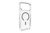 Handys - Cover & Cases - Puro Lite Mag TPU+PC Case Compatible with MagSafe for iPhone 17 Pro Max - Transparent with Gray Ring - PUIPC17P69LITEMDKGR