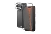 Handys - Cover & Cases - SBS set with D3O technology for iPhone 16 Pro - case + glass screen and camera protector - transparent - TEKITD3OIP1661P