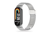Smartwatch - Accessories - Tech-Protect MilaneseBand Strap for Xiaomi Smart Band 8 / 8 NFC - Silver - 9490713935170