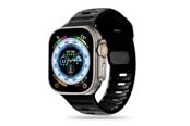 Smartwatch - Accessories - Tech-Protect IconBand Line Strap for Apple Watch 4 / 5 / 6 / 7 / 8 / 9 / SE / Ultra 1 / 2 (42 / 44 / 45 / 49 mm) - Black - 9490713934852