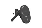 Handys - Anderes Zubehör - Puro Car Holder with Qi2 Charger MagSafe Compatible - Black - PUSH2QIMAGBLK