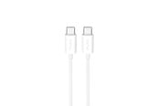 USB Kabel - Puro TPE 25W USB-C - USB-C 3m Cable - White - PUCCC25W3MTWHI
