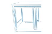 Wandhalterungen, AV-Halterungen & AV-Möbel - Middle Atlantic C5 Series Wood Kit mounting component - millwork drawings and hardware - Max - recommended for - C5-MK31-1