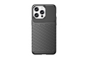 Handys - Cover & Cases - Hurtel Armored iPhone 15 Pro Max Thunder Case - Black - 9145576279557