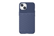 Handys - Cover & Cases - Hurtel Armored iPhone 15 Plus Thunder Case - Blue - 9145576279526