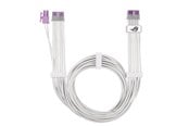 Stromkabel (Intern) - ASUS ROG Equalizer PCIe 5.1 Cable White - 90YE00BP-B0QA00