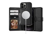 Handys - Cover & Cases - Tech-Protect Wallet MagSafe Case for iPhone 12 / 12 Pro - Black - 9490713935699