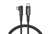 USB Kabel - Tech-Protect  UltraBoost L USB-C / USB-C 60W 6A 1m Cable - Grey - 9490713935293
