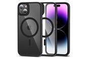 Handys - Cover & Cases - Tech-Protect MagMat MagSafe Case for iPhone 15 - Clear Black - 9490713936467