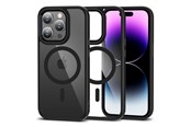 Handys - Cover & Cases - Tech-Protect MagMat MagSafe Case for iPhone 15 Pro - Clear Black - 9490713936481