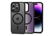 Handys - Cover & Cases - Tech-Protect MagMat MagSafe Case for iPhone 15 Pro Max - Matte Black - 9490713936535
