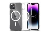 Handys - Cover & Cases - Tech-Protect FlexAir Hybrid MagSafe Case for iPhone 15 - Transparent - 9490713936603