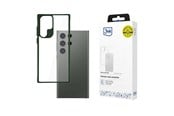 Handys - Cover & Cases - 3mk Satin Armor Case+ Green for Samsung Galaxy S24 Ultra - transparent - 5903108592765