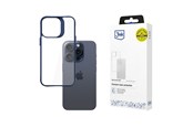 Handys - Cover & Cases - 3mk Satin Armor Case+ Blue for Apple iPhone 15 Pro - transparent - 5903108592635