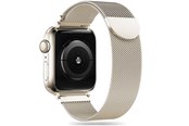 Smartwatch - Accessories - Tech-Protect MilaneseBand Strap for Apple Watch 4 / 5 / 6 / 7 / 8 / 9 / SE (38/40/41 mm) - Beige - 9319456607260