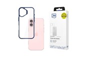 Handys - Cover & Cases - 3mk Satin Armor Case+ Blue for Apple iPhone 16 - transparent - 5903108592659