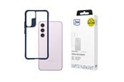 Handys - Cover & Cases - 3mk Satin Armor Case+ Blue for Samsung Galaxy S24 - transparent - 5903108592697