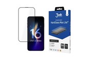 Handys - Schutzfolie - 3mk HardGlass Max Lite Tempered Glass with Black Frame for iPhone 16 Pro Max - 5903108604598