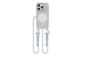 Handys - Cover & Cases - Tech-Protect MagNecklace MagSafe Case with Lanyard for iPhone 16 Pro Max - Gray - 5906302311989