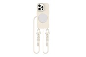 Handys - Cover & Cases - Tech-Protect MagNecklace MagSafe Case for iPhone 15 Pro - Beige - 5906302313136