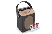 DAB, Netzwerk und Radiowecker - Majority Little Shelford Portable Bluetooth DAB Radio - Black - DAB+/FM - Mono - Schwarz - LSH-DAB-BLK UK