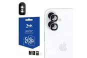 Handys - Schutzfolie - 3mk Lens Protection Camera Cover with Pink Frame for iPhone 16 / 16 Plus - 5903108588539