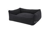 Hunde - Bed Time Dog bed MILLE ECO 100x70x25 cm. Black - 24S-SFY8-E20L