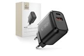 Handys - Adapter und Ladegeräte - Tech-Protect NCA30 PD 30W / QC3.0 USB-A / USB-C- wall charger black - 5906302318780