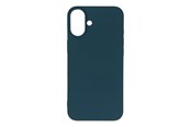 Handys - Cover & Cases - Hurtel Liquid Silicone Case MagSafe for iPhone 16 Plus - Dark Blue - 5907769363368