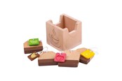 Holzspielzeug - Bigjigs Wooden Tea Bags in Tray - 5 pcs. - BJ137
