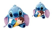 Plush - Simba Toys plush Disney Stitch w. Ice Cream 25cm - 6315870516