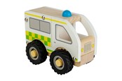 Holzspielzeug - Bigjigs Wooden Ambulance - 38008