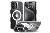Handys - Cover & Cases - Tech-Protect MagStand MagSafe Case for iPhone 16 - Transparent - 5906302375837