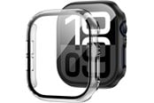 Smartwatch - Accessories - Tech-Protect Defense360 Tempered Glass Case for Apple Watch 10 (42mm) - Clear - 5906302376520