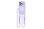 Handys - Cover & Cases - Tech-Protect MagNecklace MagSafe Case with Lanyard for iPhone 16 Pro - Purple - 5906302375929