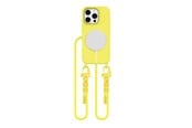 Handys - Cover & Cases - Tech-Protect  MagNecklace MagSafe Case with Lanyard for iPhone 16 Pro Max - Yellow - 5906302375950