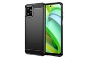 Handys - Cover & Cases - Hurtel Carbon Case for Motorola Moto G Power 2023 Flexible Silicone Carbon Cover Black - 9145576275559