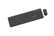 Tastaturen - Gembird Slim Pro Business - keyboard and mouse set full size - QWERTY - US - black Input Device - Tastatur & Maus Set - Englisch (US) - Schwarz - KBS-WPS-01