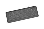 Tastaturen - Gembird - keyboard - Slim full size - QWERTY - US - black Input Device - Tastaturen - Englisch (US) - Schwarz - KB-UML-04