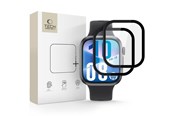 Handys - Schutzfolie - Tech-Protect Glass Flex+ 2-pack Hybrid Glass for Huawei Watch Fit 4 - Black - 5906302319060