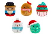 Hunde - Squishmallows Pets Squishmallows Single Squeaky Plush Dog Toy 9cm Hol - DIS0558