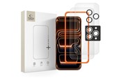 Handys - Schutzfolie - Tech-Protect Easy Set+ 3-pack Tempered Glass for iPhone 16 Pro Max / 17 Pro Max - Clear - 5906302319299