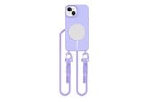 Handys - Cover & Cases - Tech-Protect MagNecklace MagSafe Case for iPhone 14 - Lavender - 5906302376025