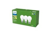 LED-Birnen - Philips LED-Lampe Ultra Efficient A60 7,3W/827 (100W) Clear 3-pack E27 - 929003625331