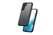 Handys - Cover & Cases - CRONG Hybrid Clear Cover - Case for Samsung Galaxy S22+ - black - CRG-HCLC-SGS22P-BLK