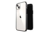 Handys - Cover & Cases - Speck Presidio Perfect-Clear with Impact Geometry - iPhone 15 Plus / 14 Plus Case with MICROBAN Coating - Clear / Black - 150124-5905