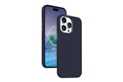 Handys - Cover & Cases - CRONG Color Cover LUX Magnetic - iPhone 15 Pro MagSafe Case - Navy Blue - CRG-COLRLM-IP1561P-BLUE