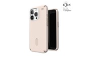 Handys - Cover & Cases - Speck Presidio2 Pro ClickLock & MagSafe - iPhone 15 Pro Case - Bleached Bone / Heirloom Gold / Hazel Brown - 150446-3214