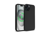 Handys - Cover & Cases - CRONG Color Cover Magnetic - iPhone 15 Plus MagSafe Case - Black - CRGCOLRMIP1567BLK